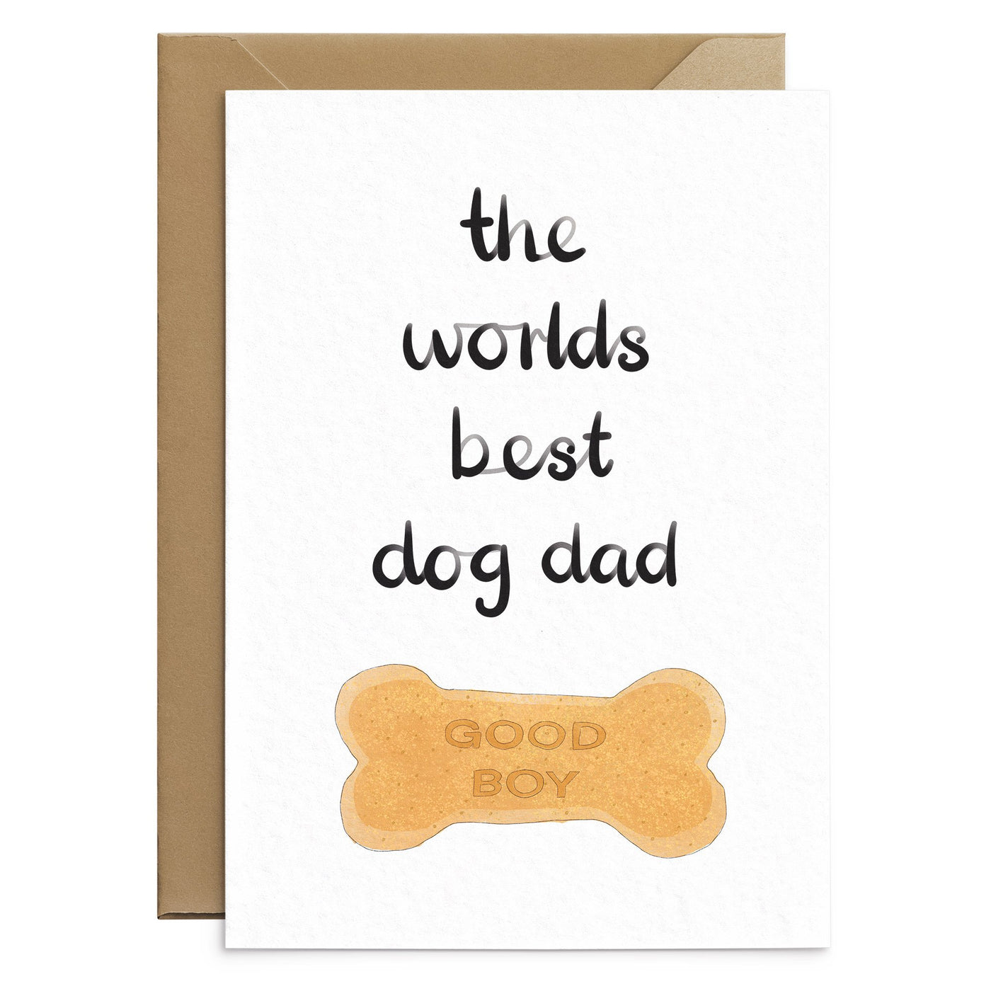 The Best Dog Dad - Fathers Day Cards - Poppins & Co.