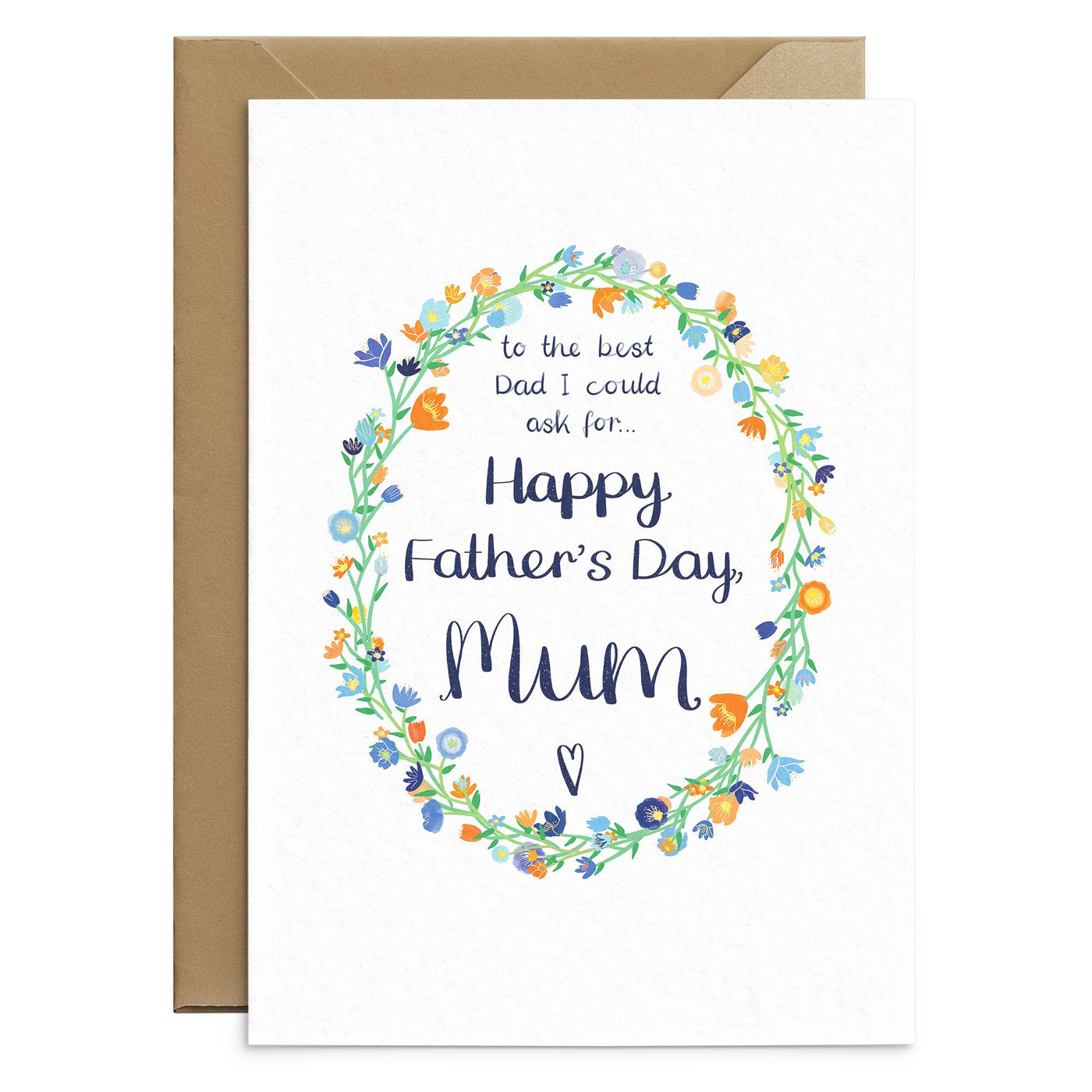 Happy Fathers Day Mum - Cards - Poppins & Co.