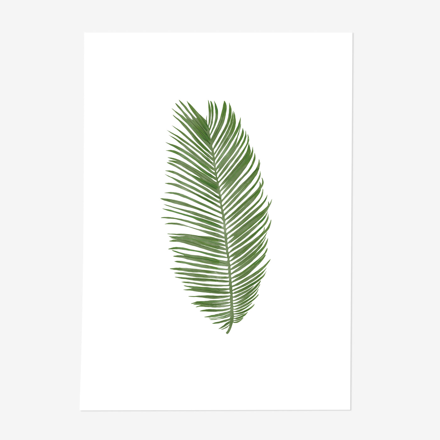 Botanical Palm Leaf Print - Poppins & Co.