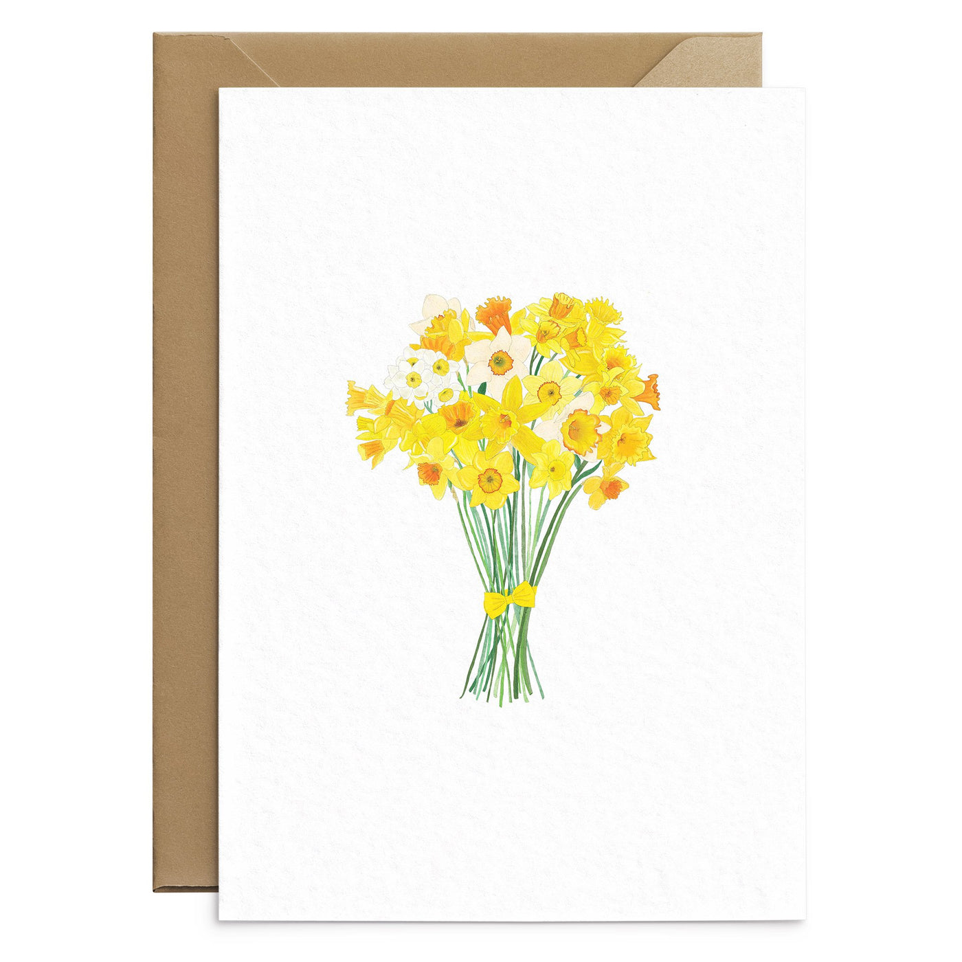 Daffodil Bouquet Easter Card - Poppins & Co.
