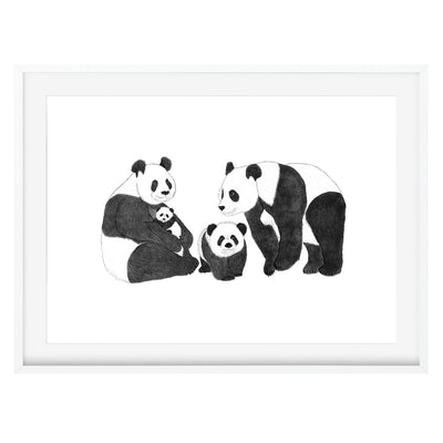 Panda Art Print - Poppins & Co.