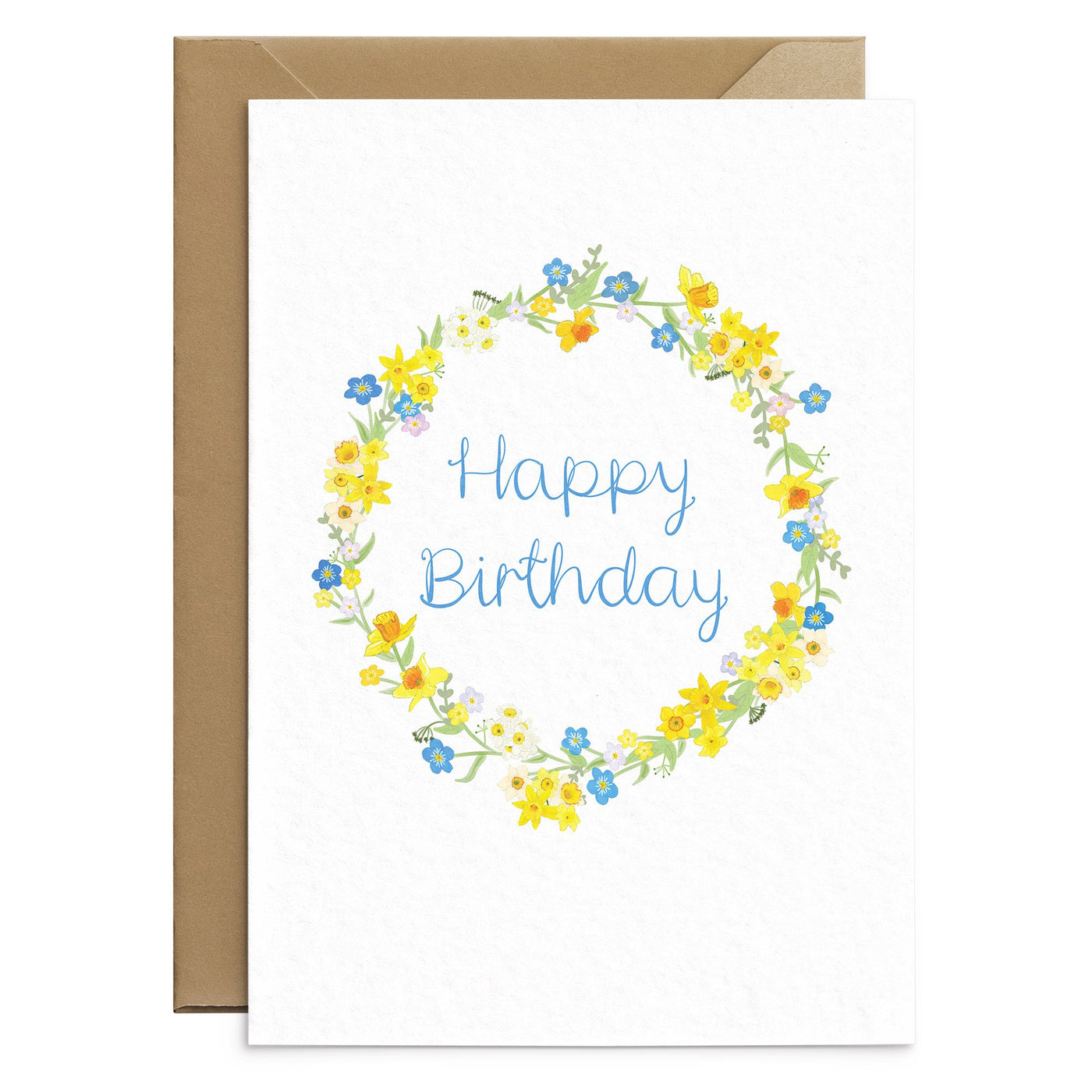 Spring Flowers Birthday Card - Poppins & Co.