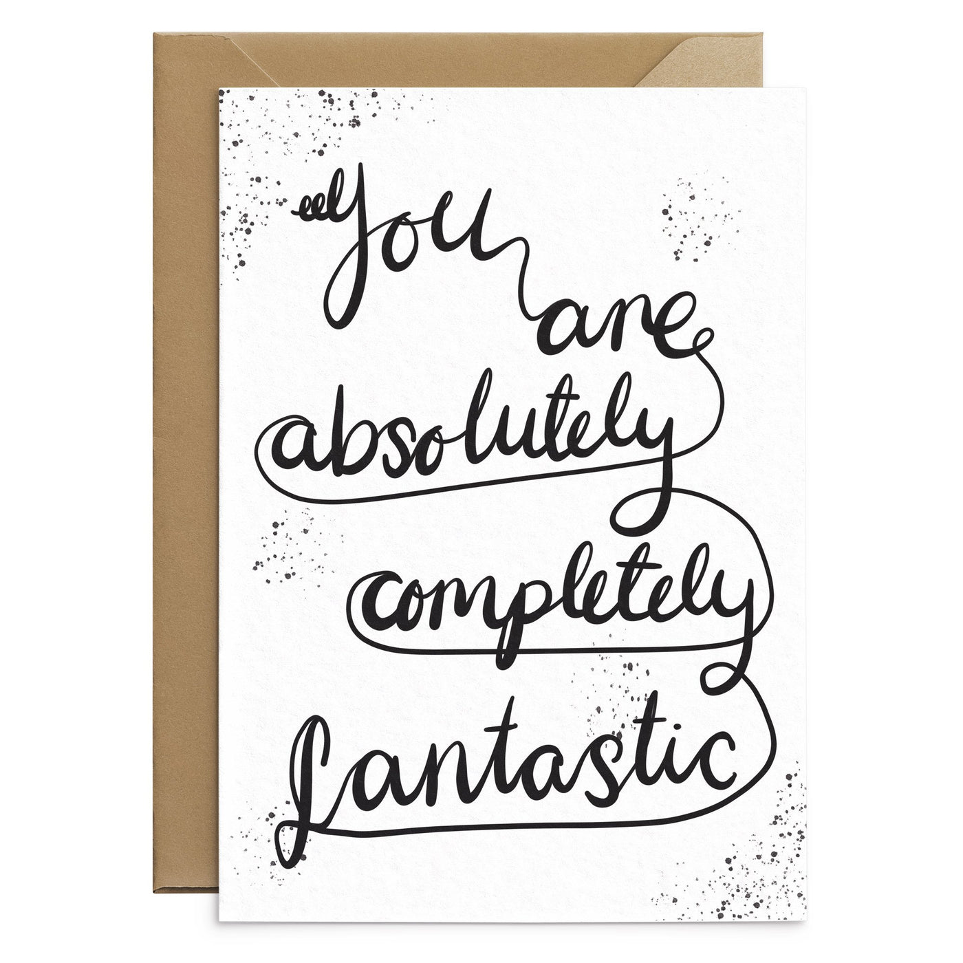 You Are Fantastic Card - Poppins & Co.