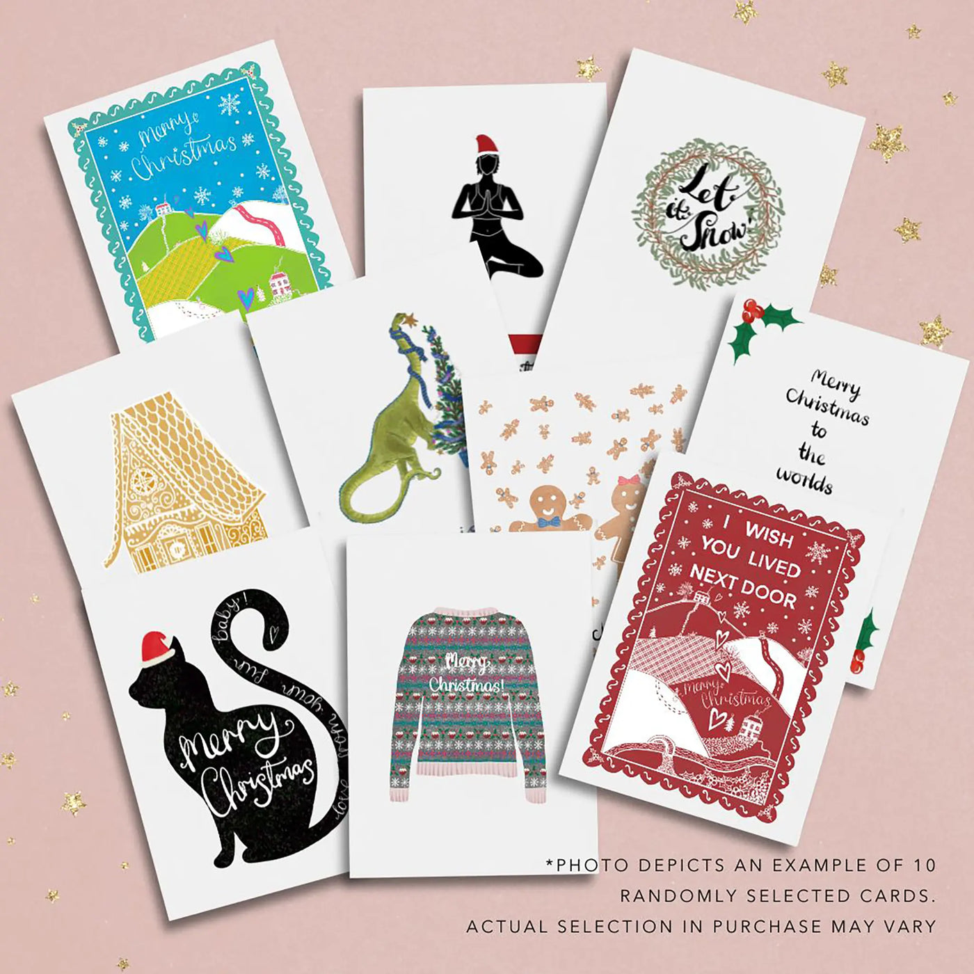 Christmas Lucky Dip Cards