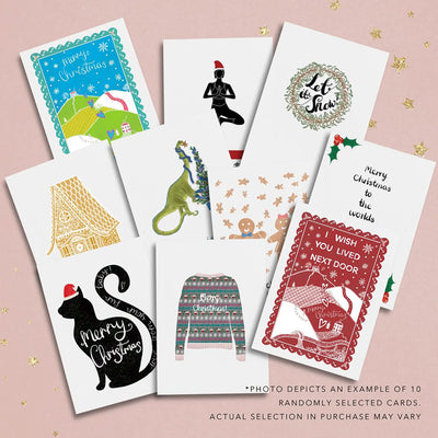 Christmas Lucky Dip Cards