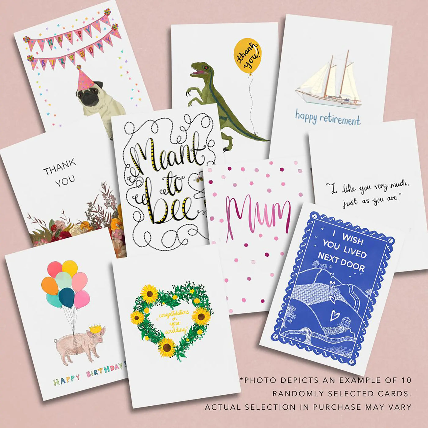 Lucky Dip Greetings Cards