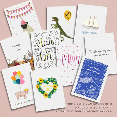 Lucky Dip Greetings Cards