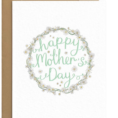 Daisy Chain Mothers Day Card - Happy Mother's Day