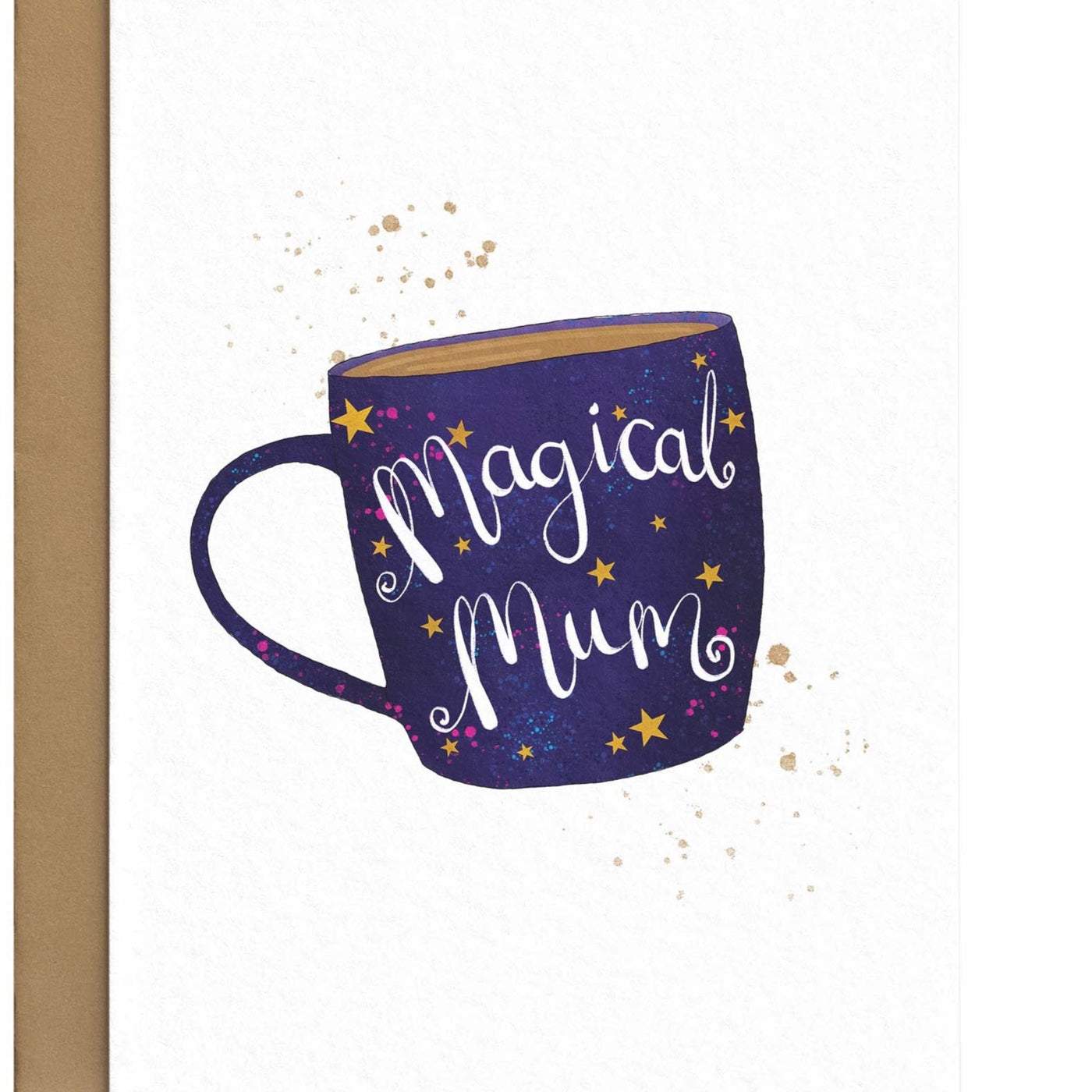 Magical Mum Greetings Card For Tea or Coffee Mum