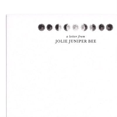 Moon Letter Writing Paper Set