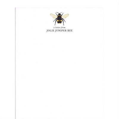 Bumble Bee Letter Writing Paper Set