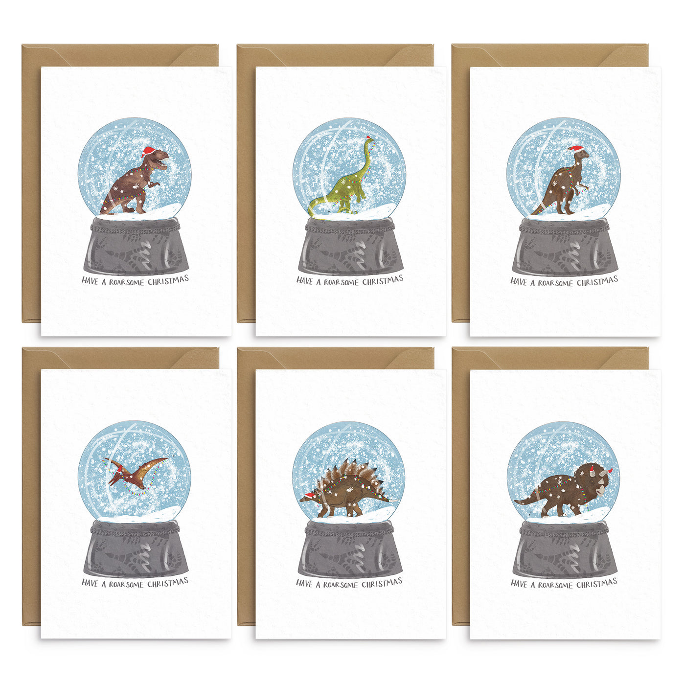dinosaur-snow-globe-christmas-card-set-poppins-and-co