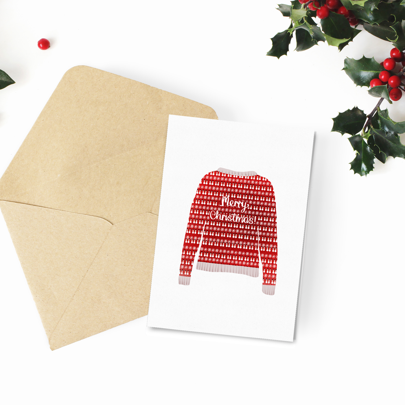 Christmas Jumper Card Pack - Poppins & Co.