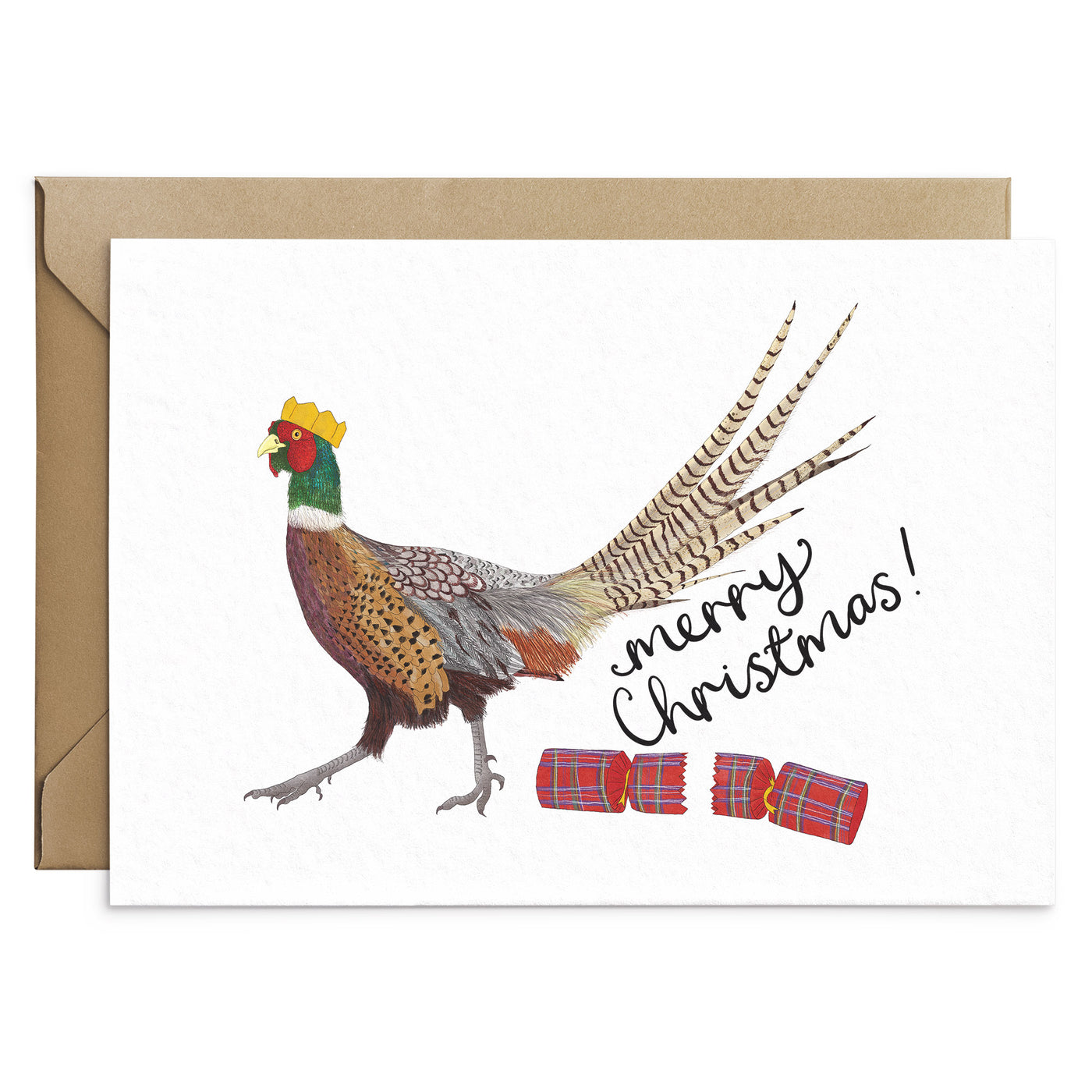 Pheasant Christmas Card - Poppins & Co.