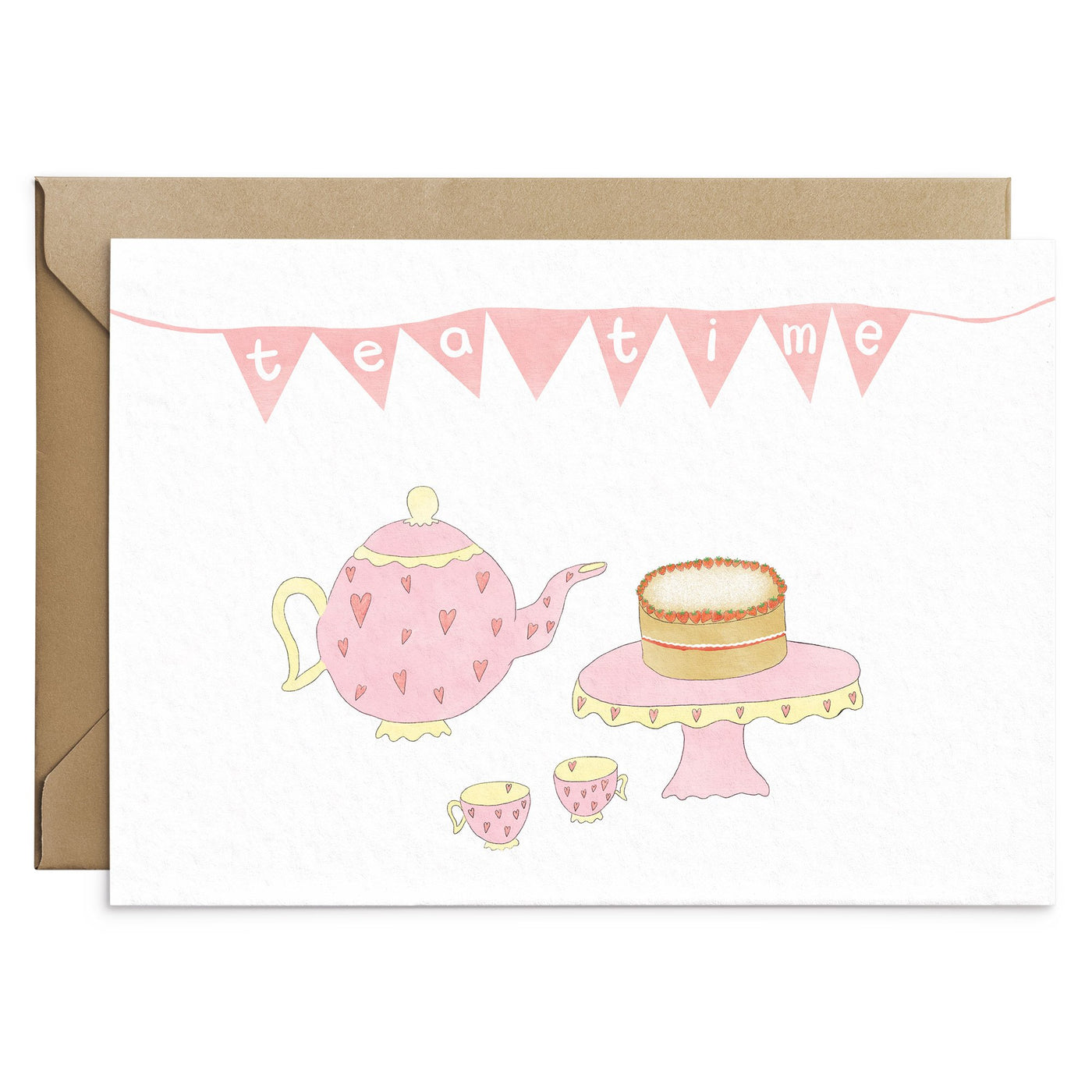 Afternoon Tea Party Card - Poppins & Co.
