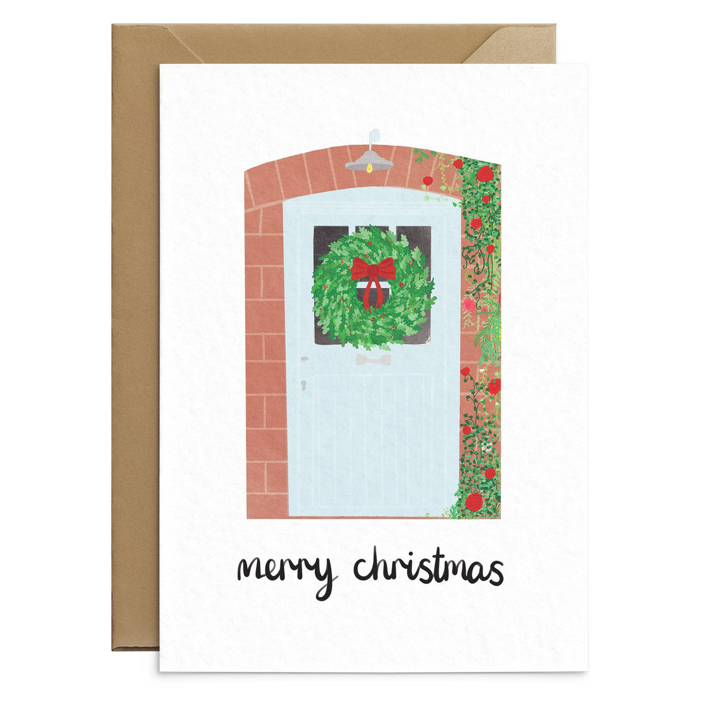 Cute Christmas Door Card - Poppins & Co.