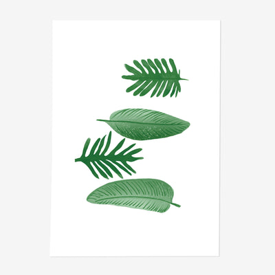 Botanical Leaf Print - Poppins & Co.
