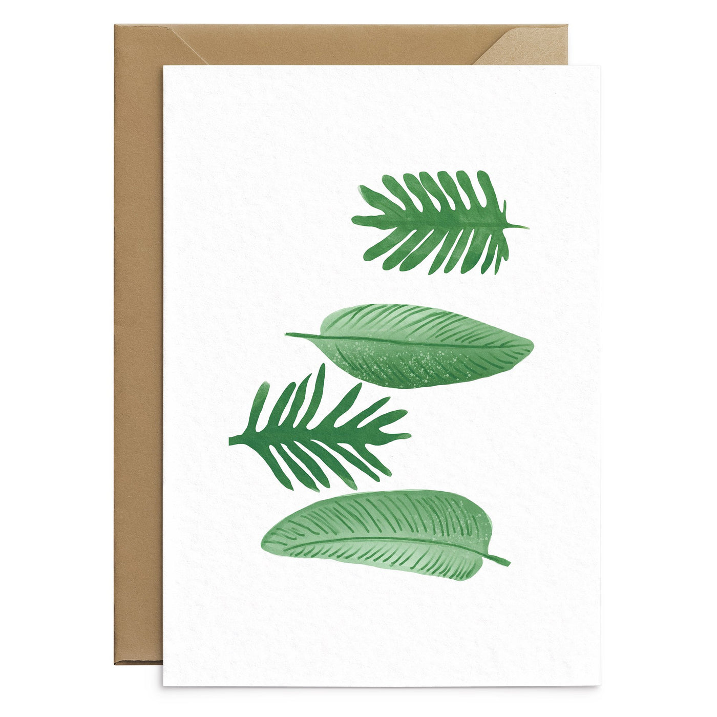 Botanical Leaves Card - Poppins & Co.