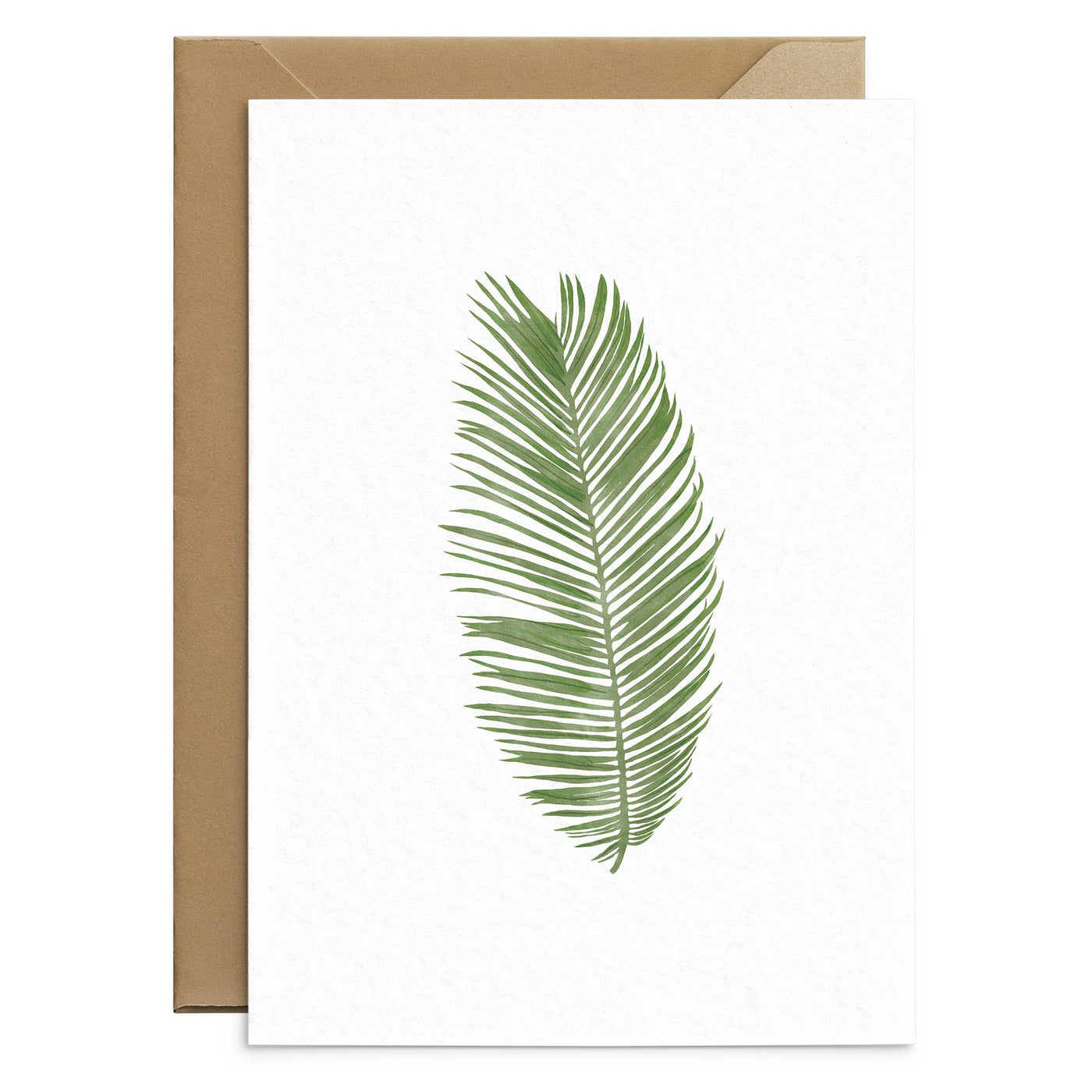 Botanical Palm Leaf Card - Poppins & Co.