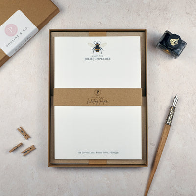 Bumble Bee Writing Paper Set - Poppins & Co.