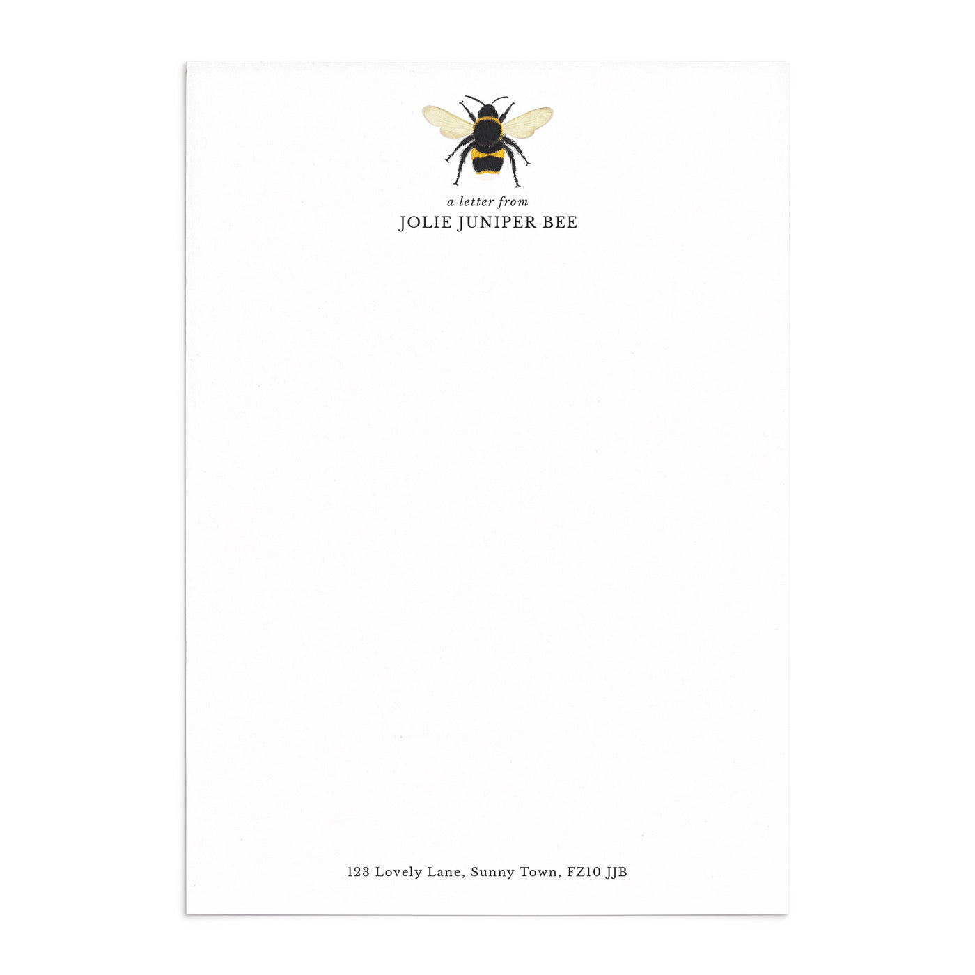 Bumble Bee Writing Paper Set - Poppins & Co.
