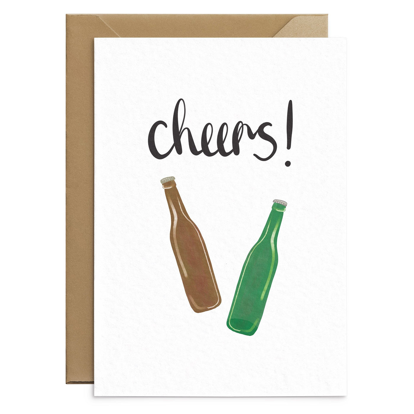 Cheers Beer Thank You Card - Poppins & Co.