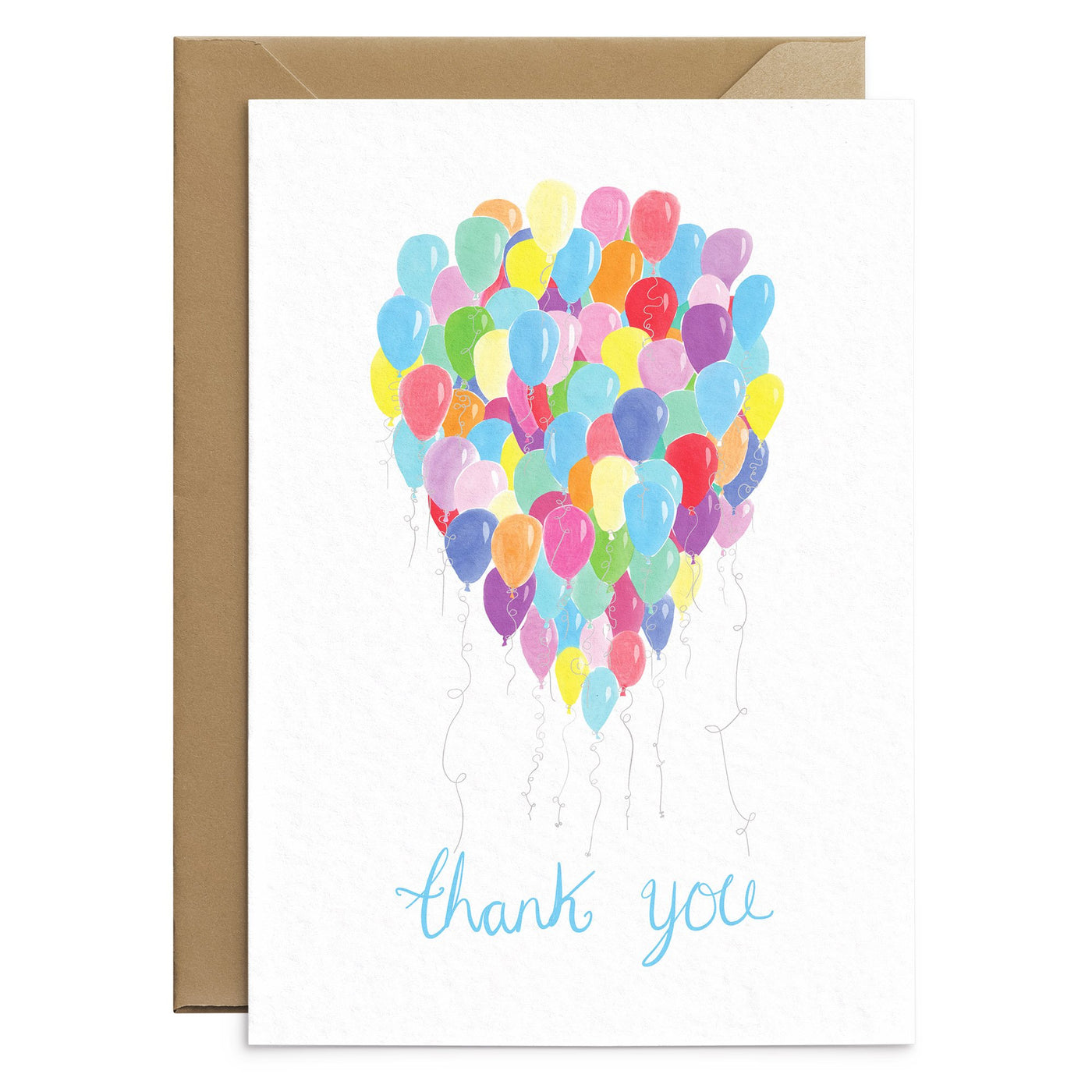 Colourful Thank You Card - Poppins & Co.