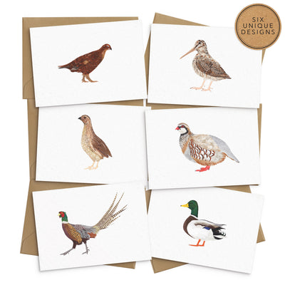 Country Birds Everyday Card Set - Poppins & Co.