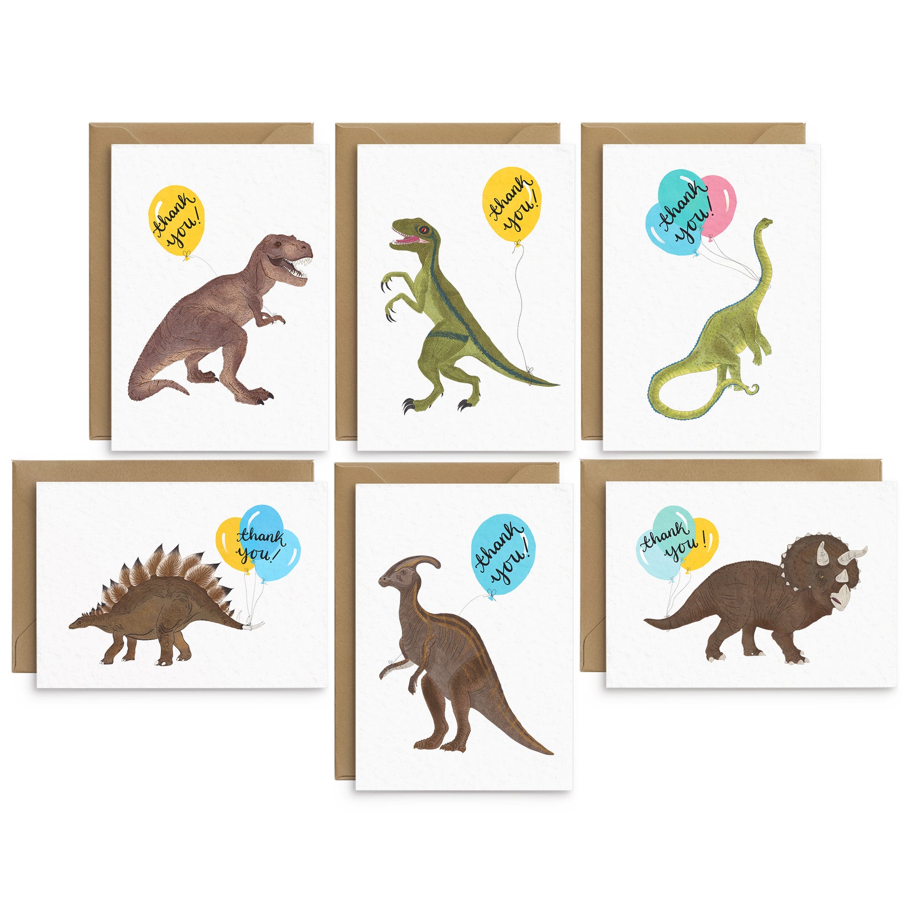 Dinosaur Thank You Cards - Thank You Cards - Poppins & Co. dinosaur-thank-you-cards-thank-you-cards-poppins-co
