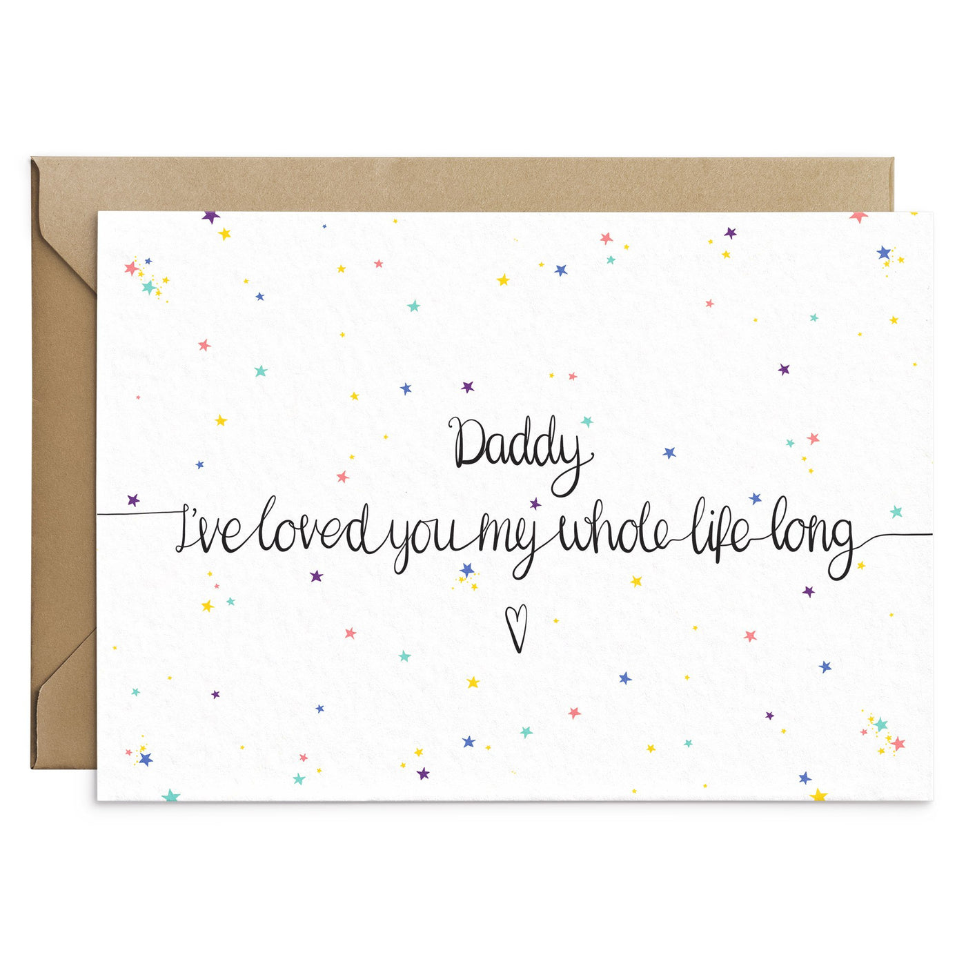 Daddy I Love You - Fathers Day Cards - Poppins & Co