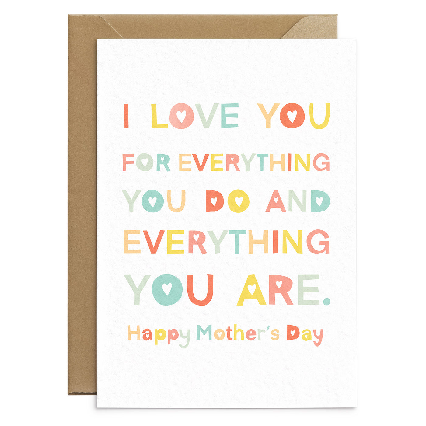 Everything You Do, Everything You Are Mother's Day Card - Poppins & Co.