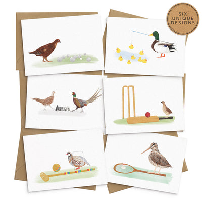 Game Birds Everyday Cards Set - Poppins & Co.