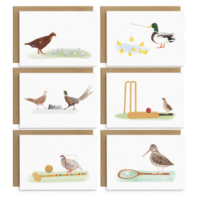 Game Birds Everyday Cards Set - Poppins & Co.