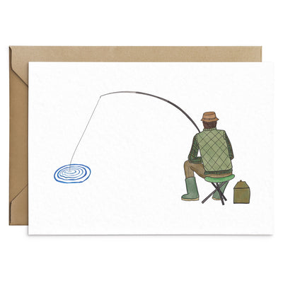 Gone Fishing Card - Poppins & Co.
