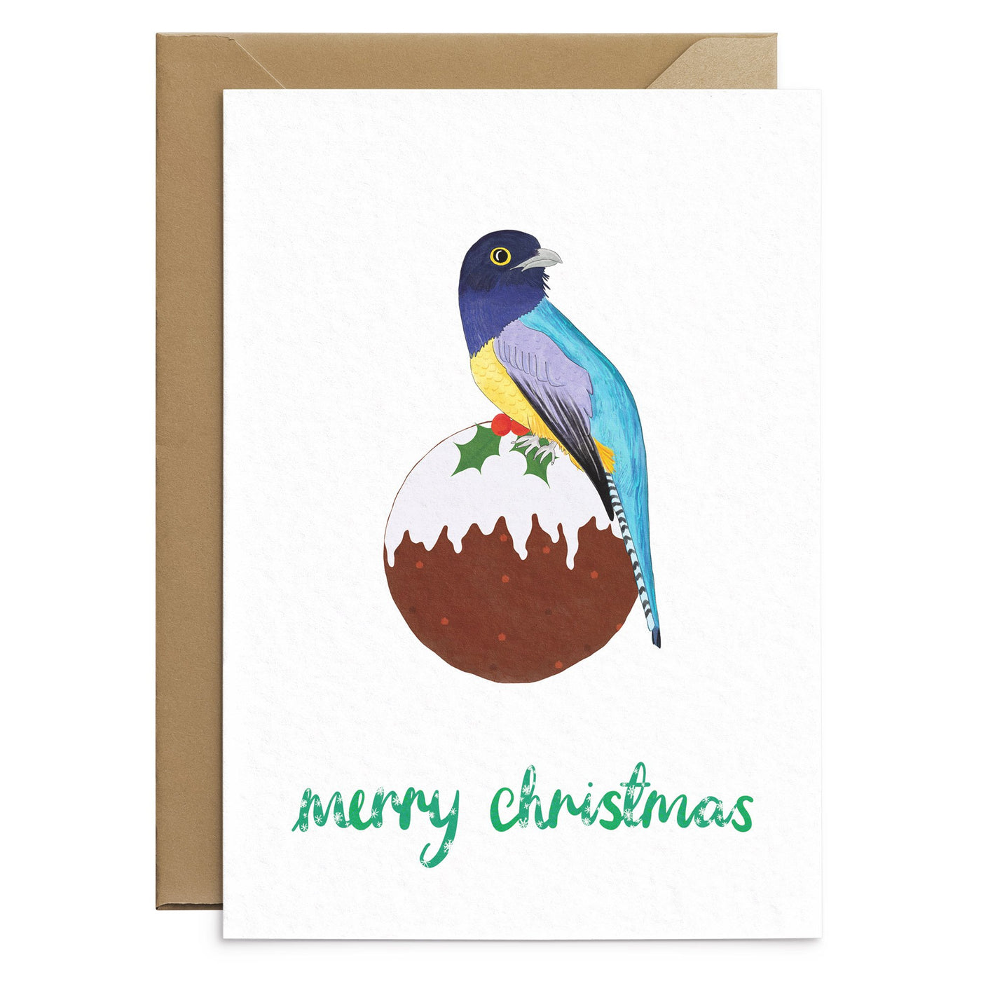 Tropical Bird Christmas Card - Poppins & Co.