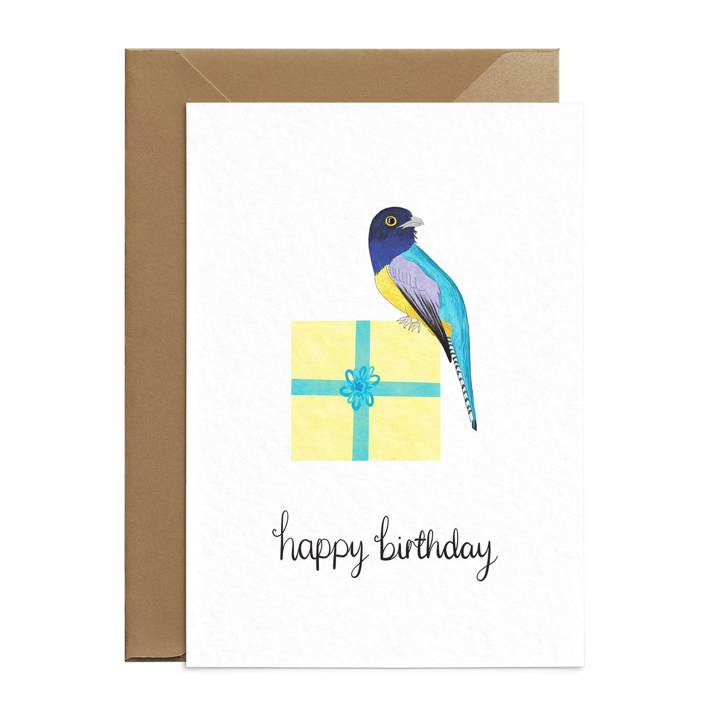 Guianan Trogon Birthday Card - Poppins & Co.