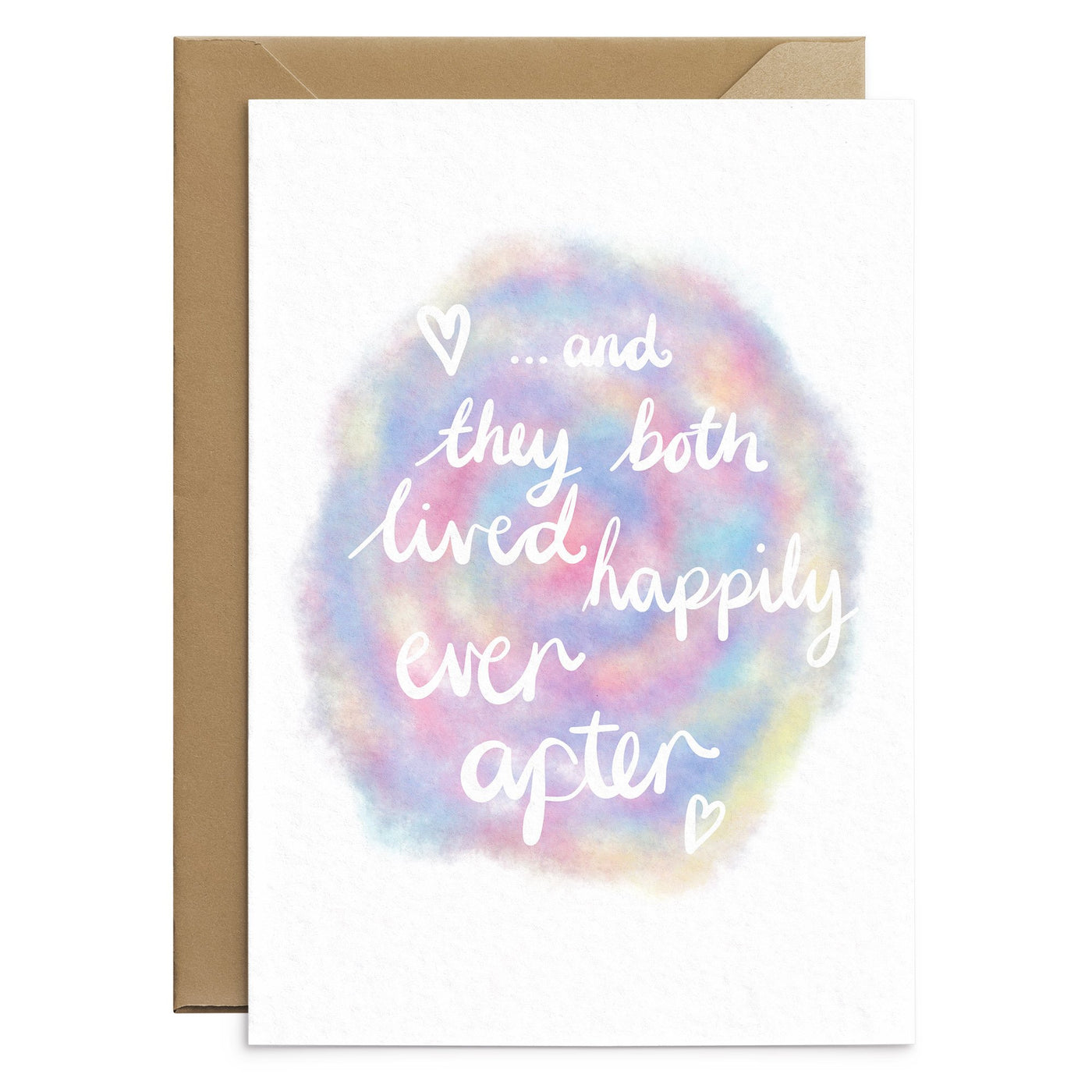 Happily Ever After Card Pastel - Poppins & Co.