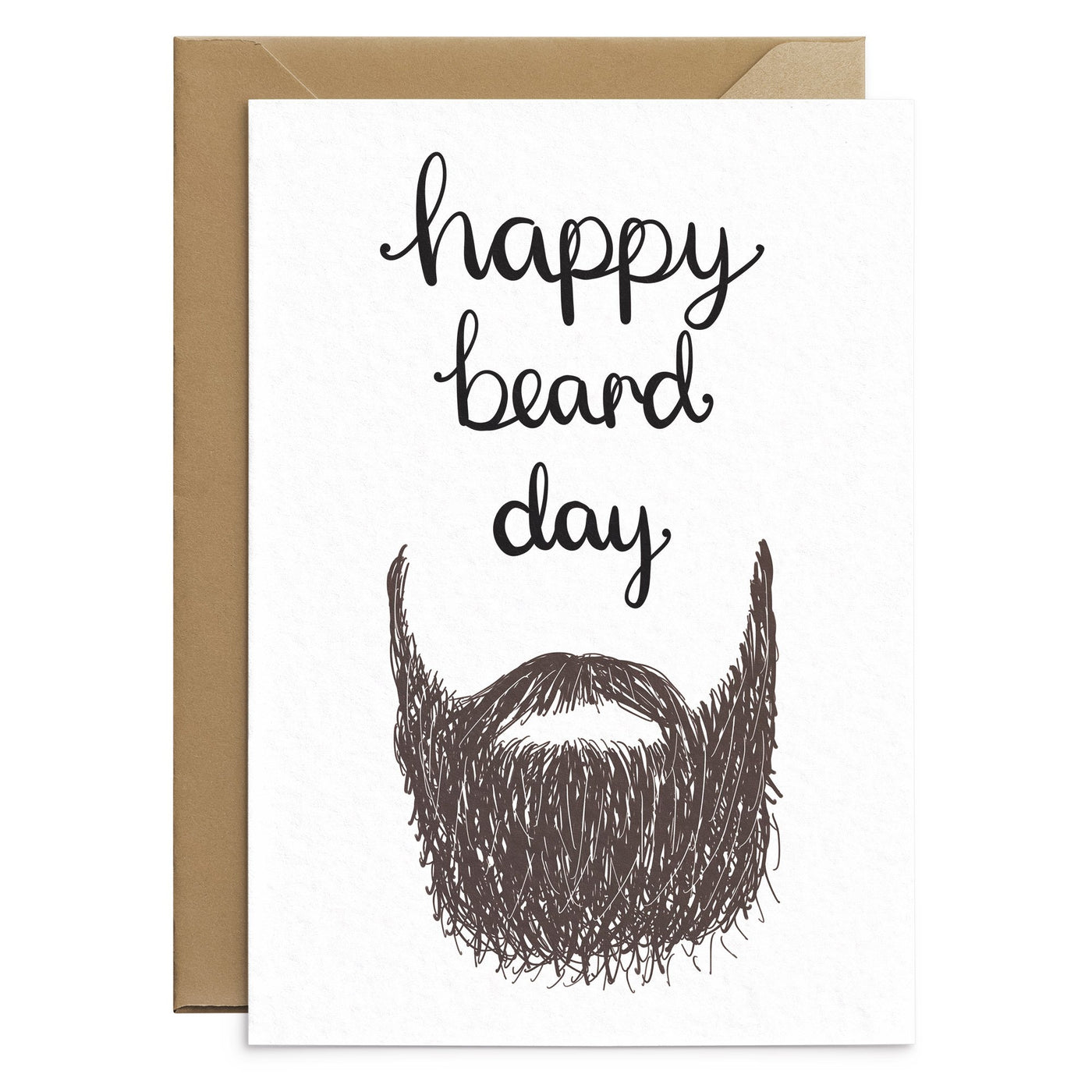 Hipster Beard Birthday Card - Poppins & Co. [Lovingly Handmade]