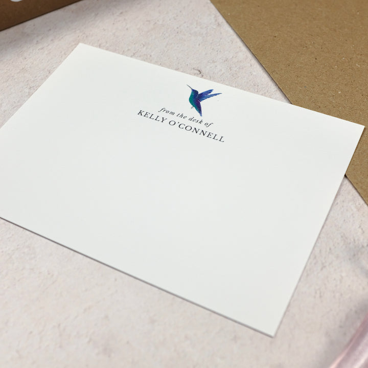 Earth Sky + Water Anna's Hummingbird Notecards - 8 Blank Cards With Envelopes