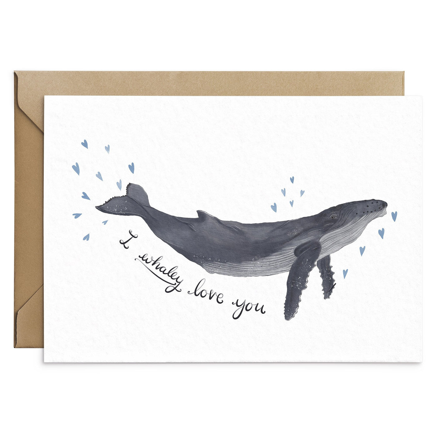 I Whaley Love You Card - Poppins & Co.