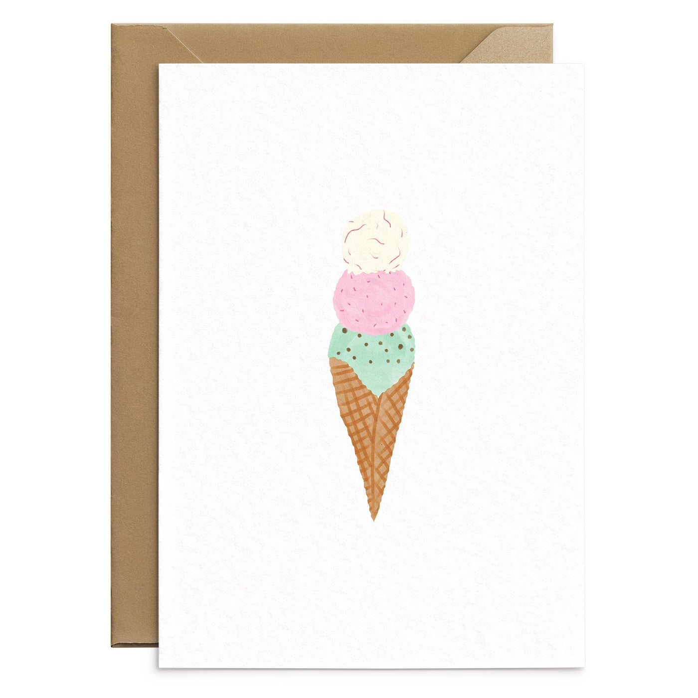Ice Cream Stack Card - Poppins & Co.