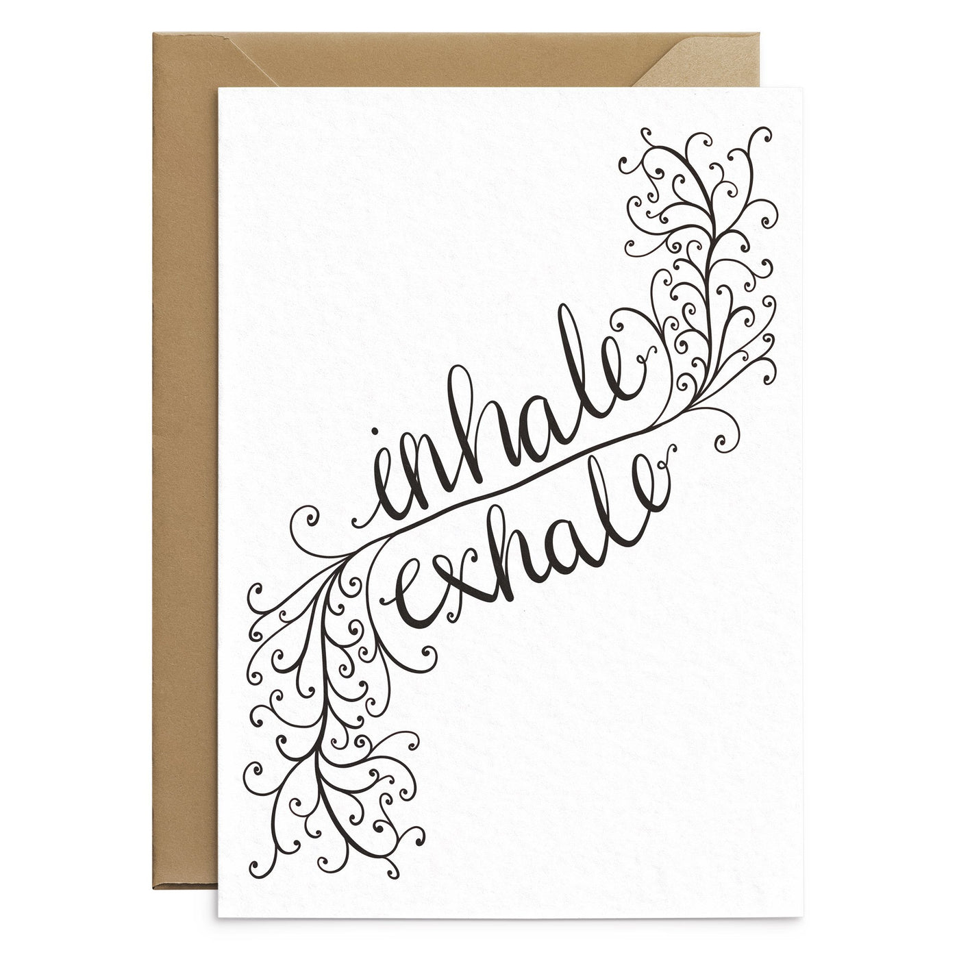 Inhale Exhale Card - Poppins & Co.