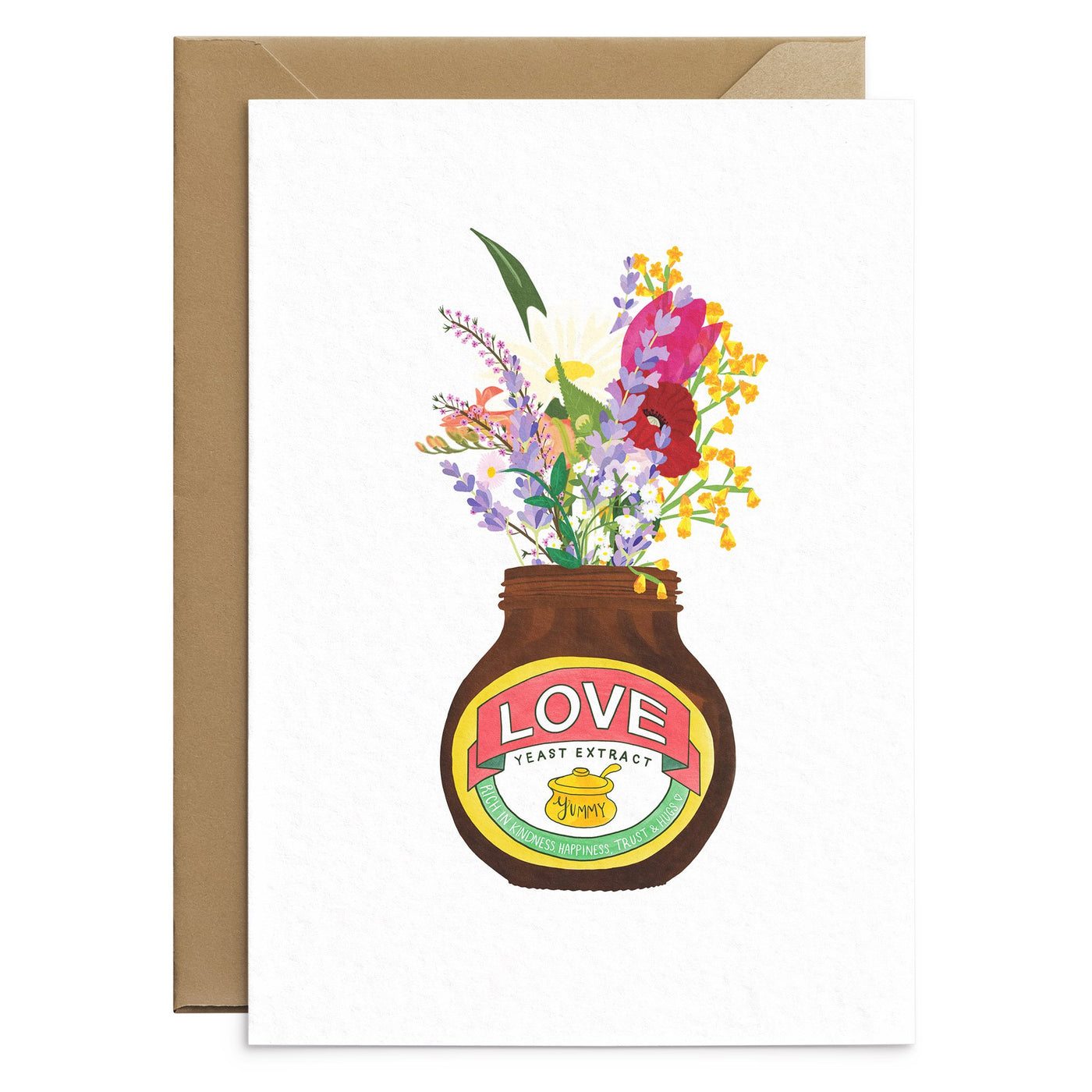 Love Yeast Extract Inspired Card - Poppins & Co.