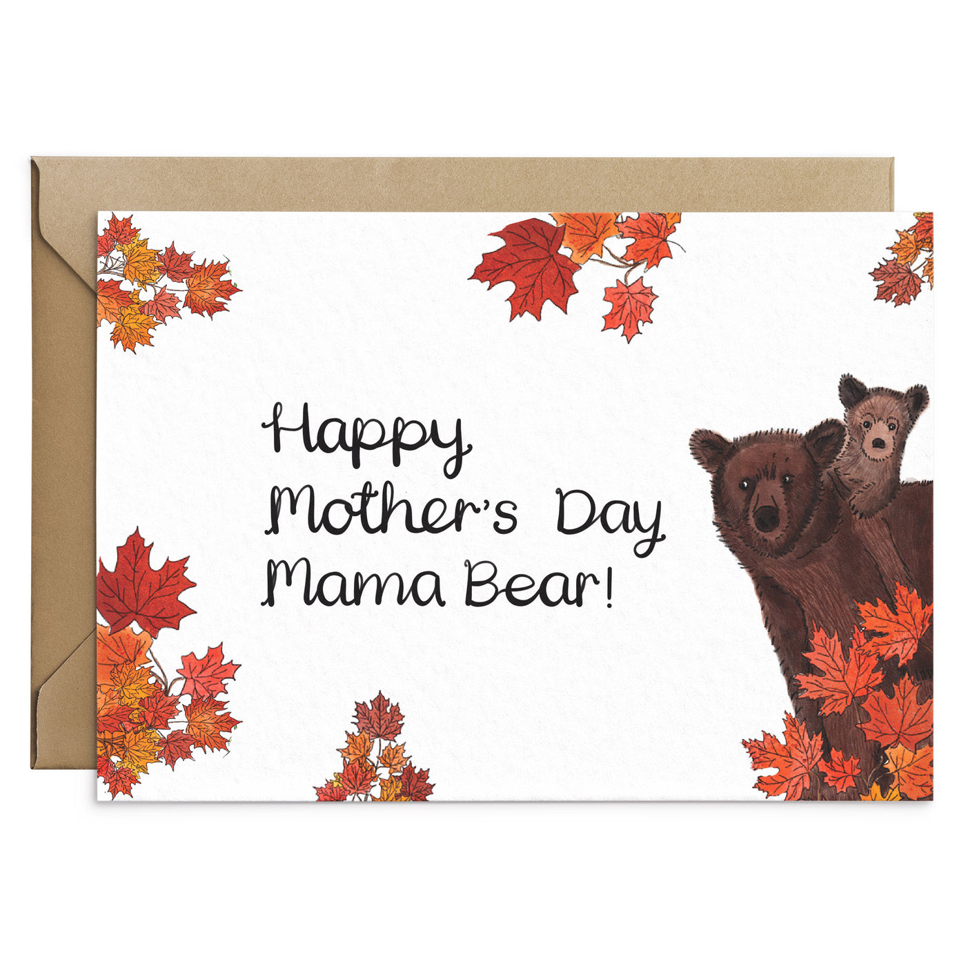Happy Mother's Day Mama Bear Card - Poppins & Co.
