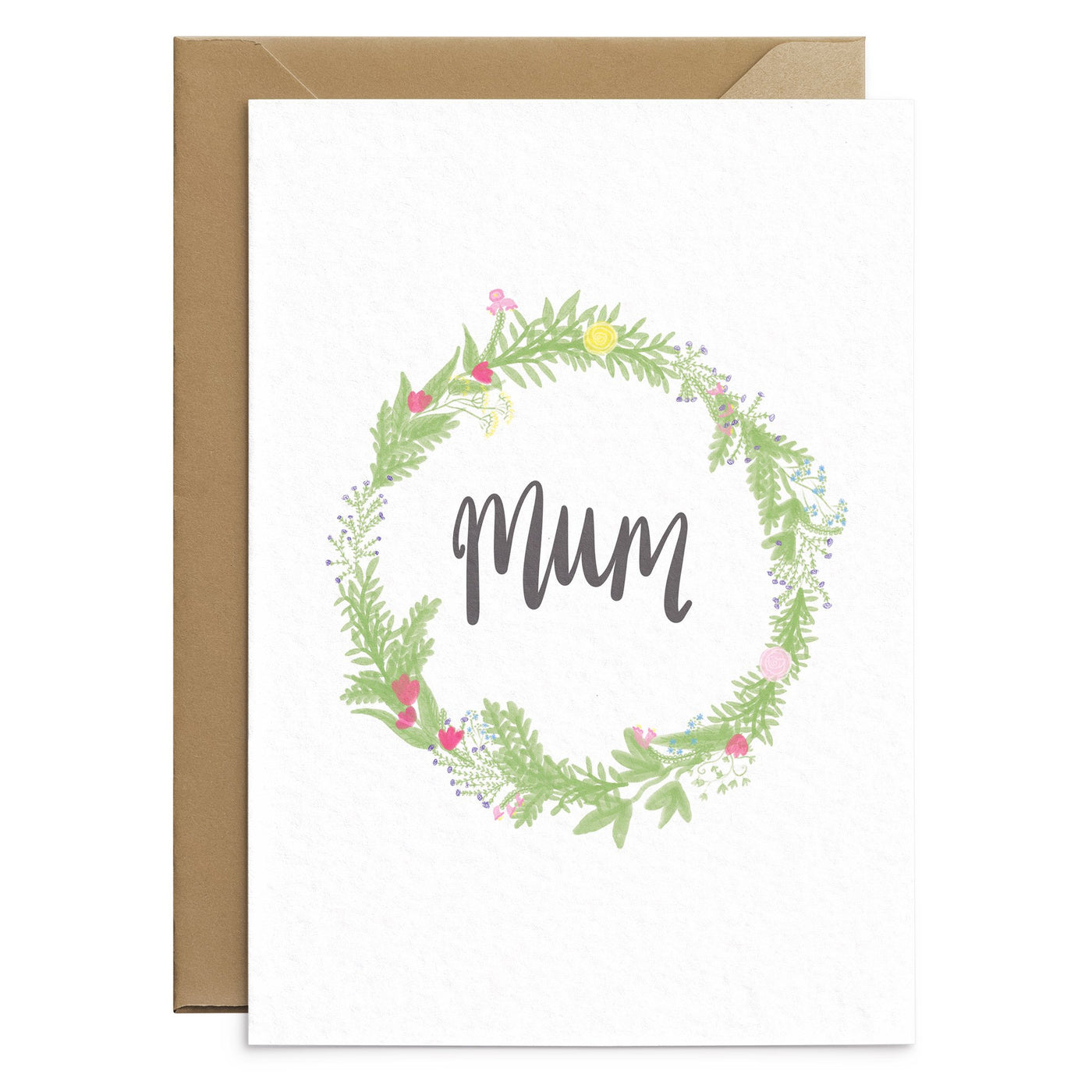 Mum Flower Card - Poppins & Co.
