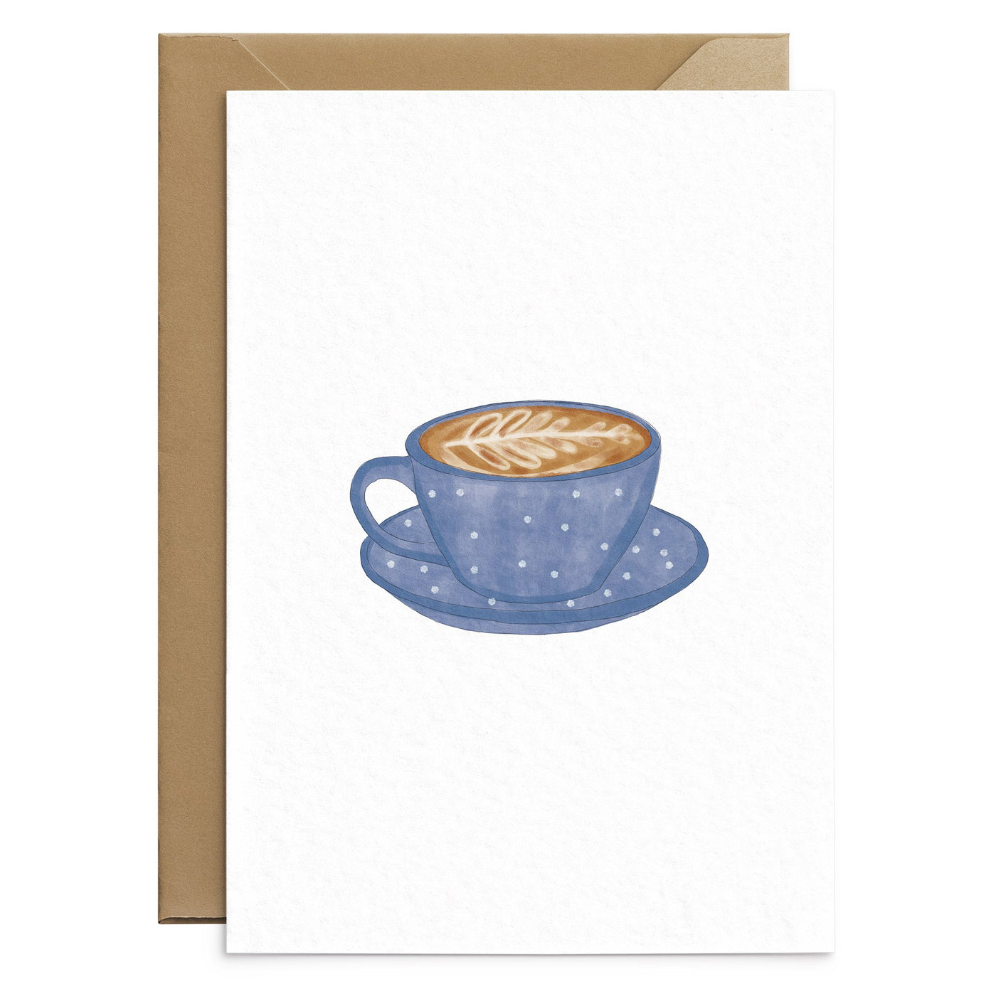 Coffee Card Navy - Poppins & Co.
