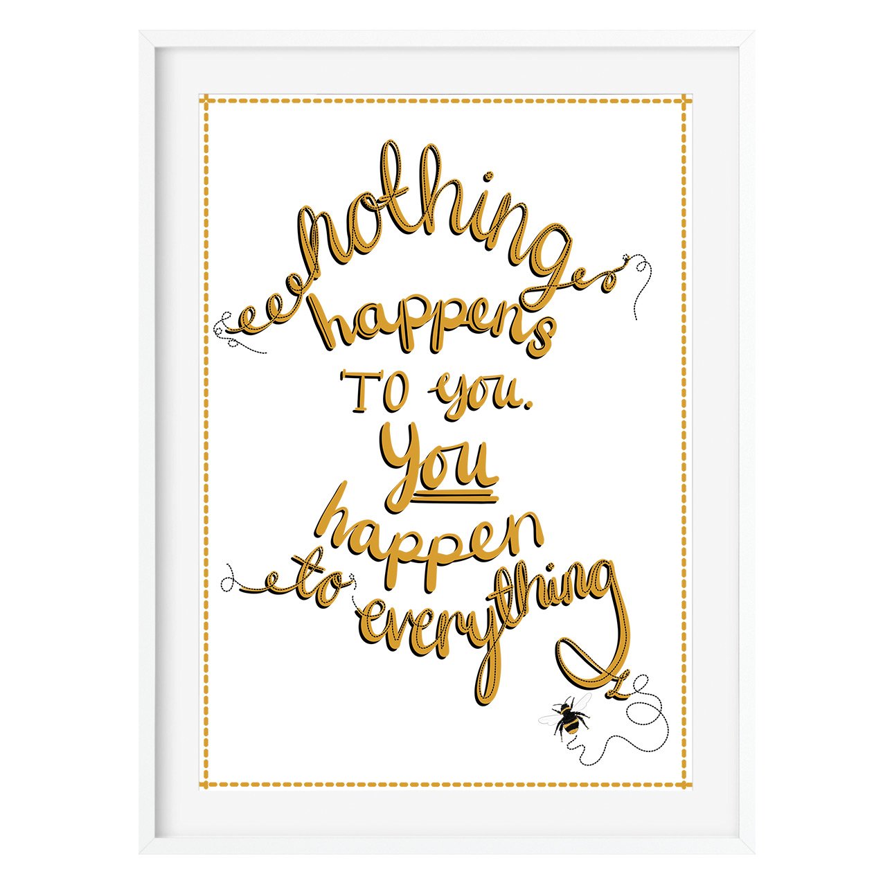 Bee Print Inspired by Robin Hobb - Poppins & Co.