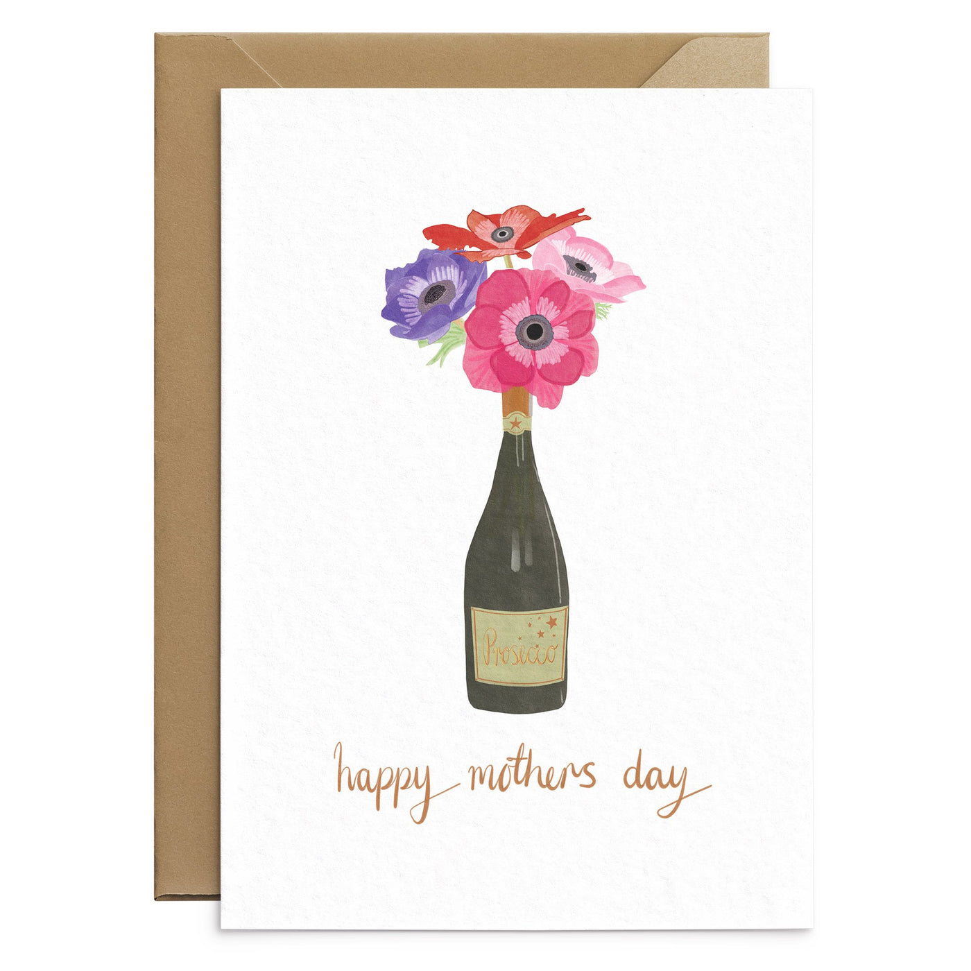 Mothers Day Prosecco Card - Poppins & Co.