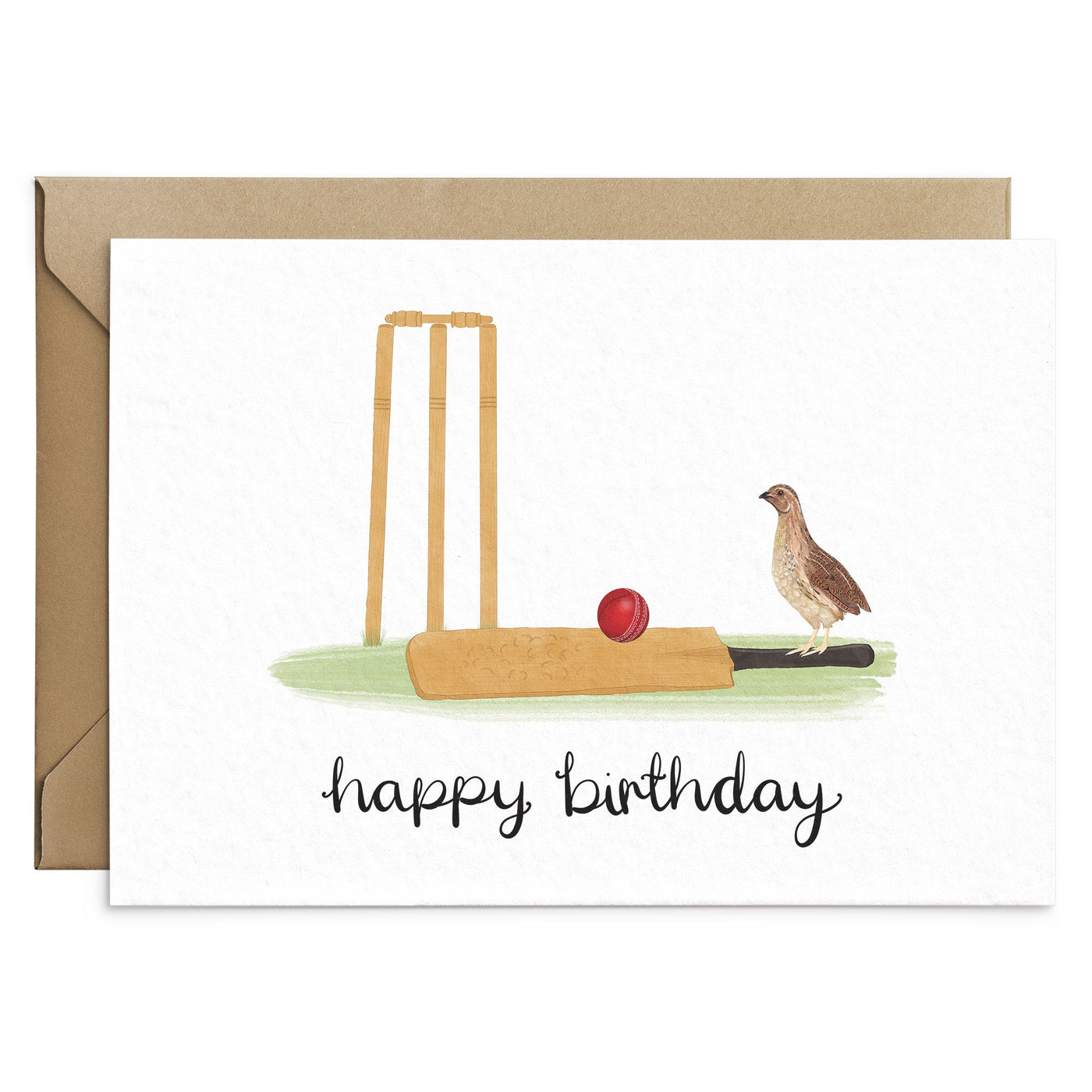 Funny Quail Birthday Card - Poppins & Co.