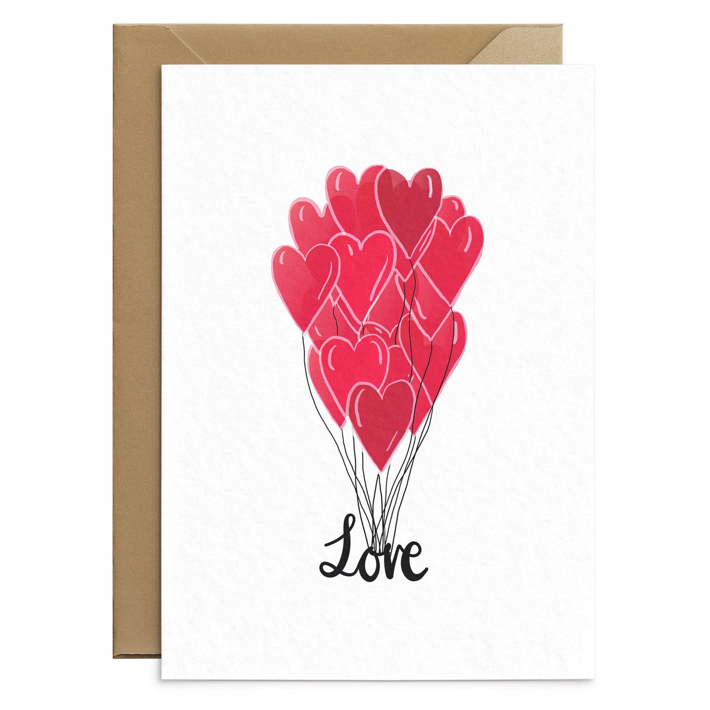 Love Balloons Card - Poppins & Co.